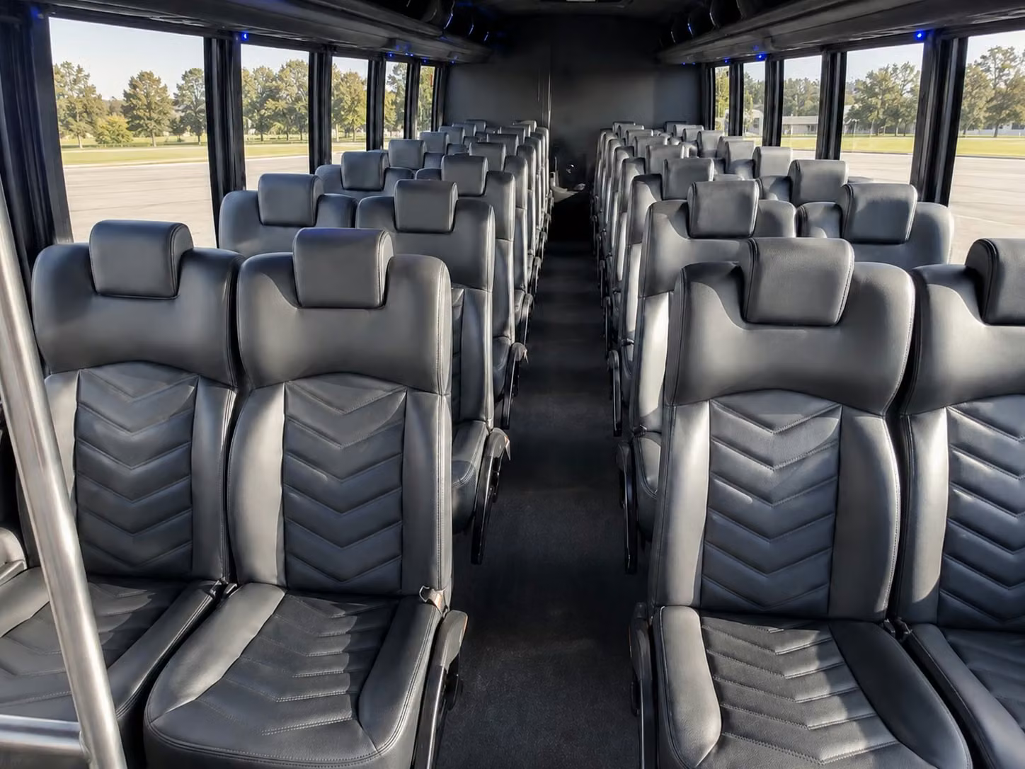 18 passenger minibus inside