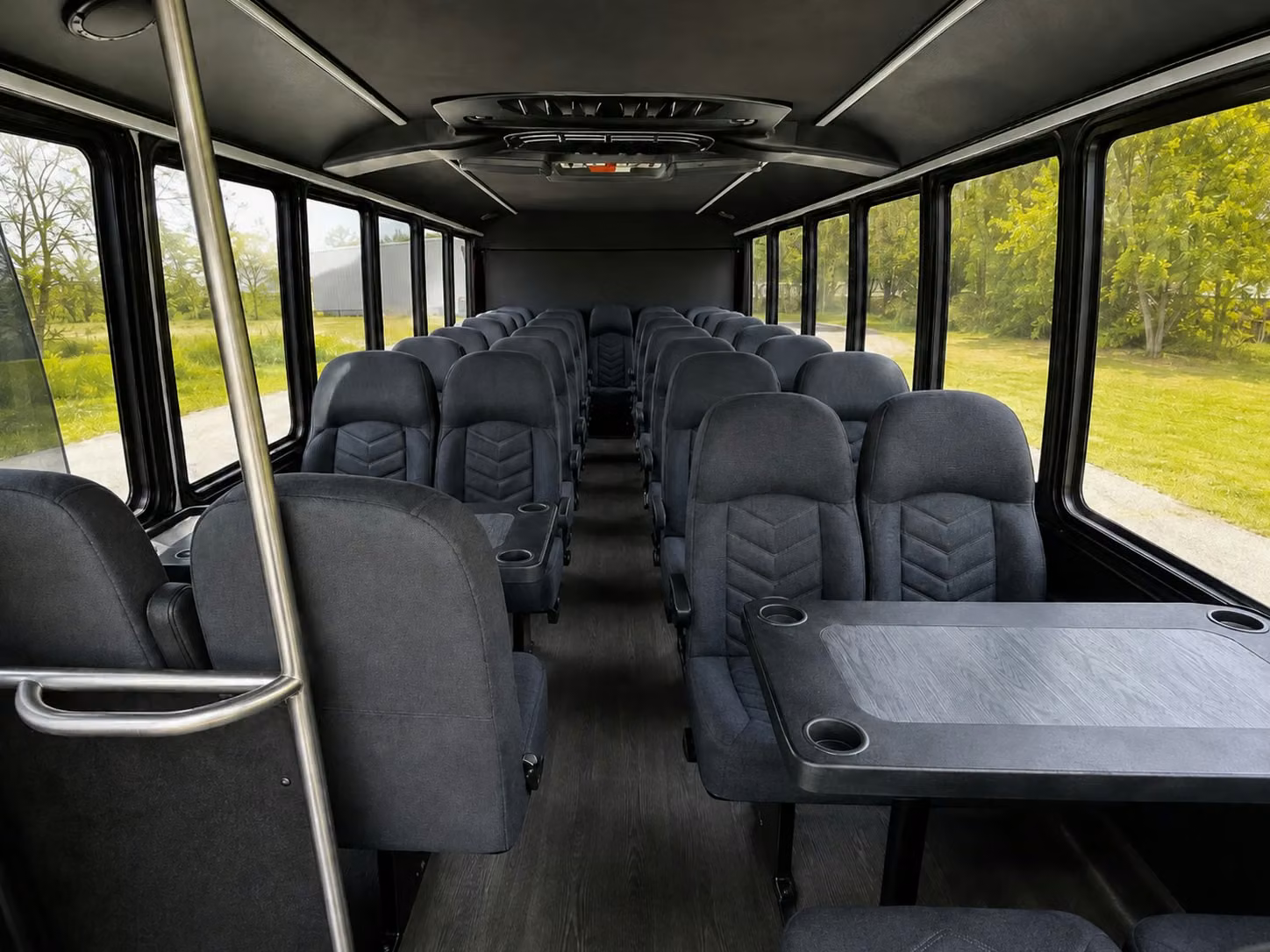 20 passenger minibus interior