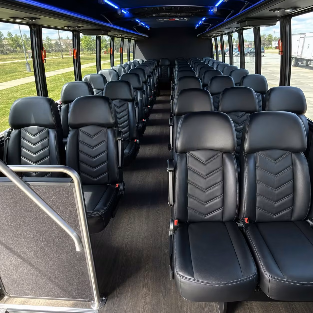 30 passenger minibus interior