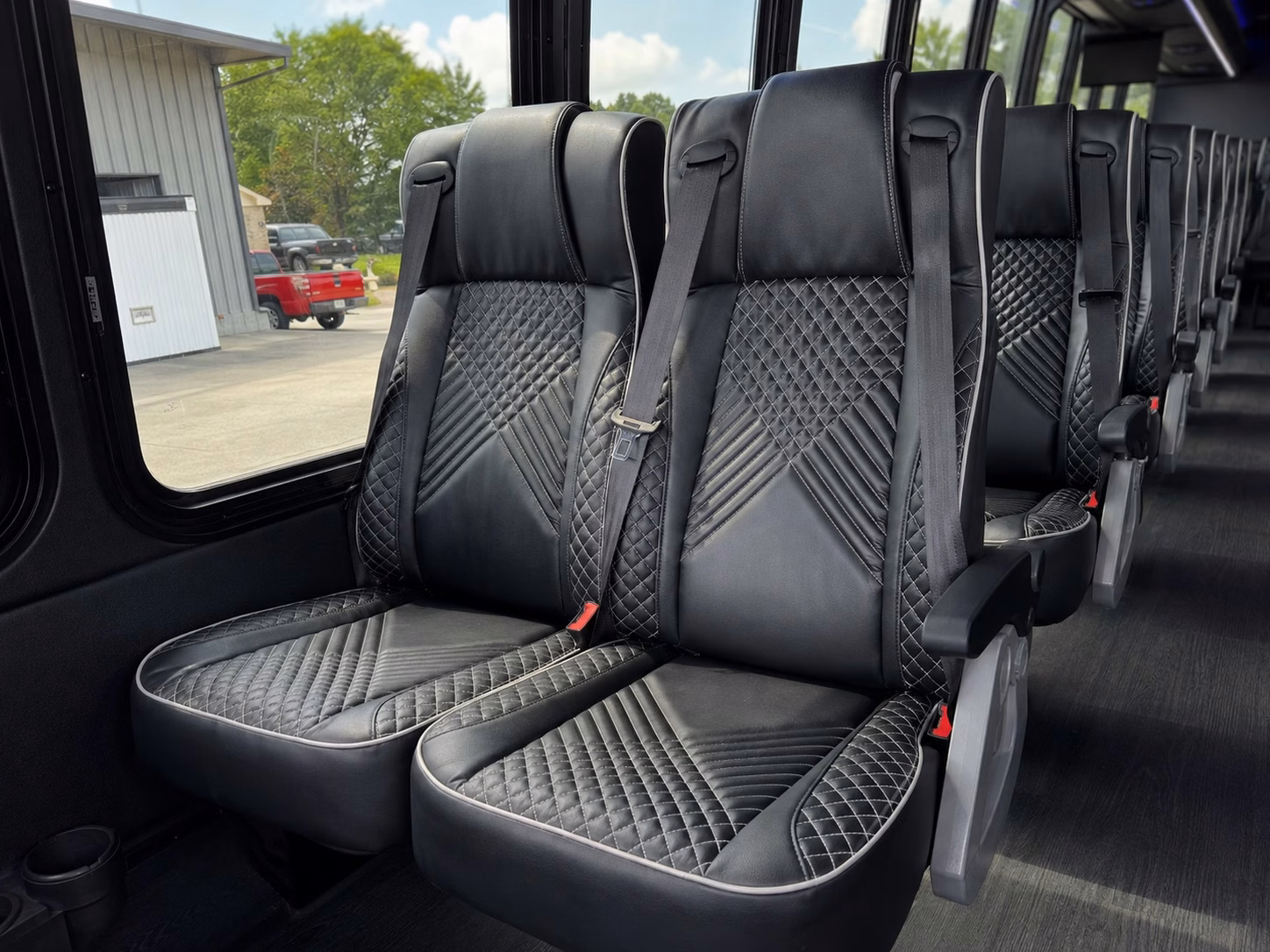 roseville charter bus rental inside