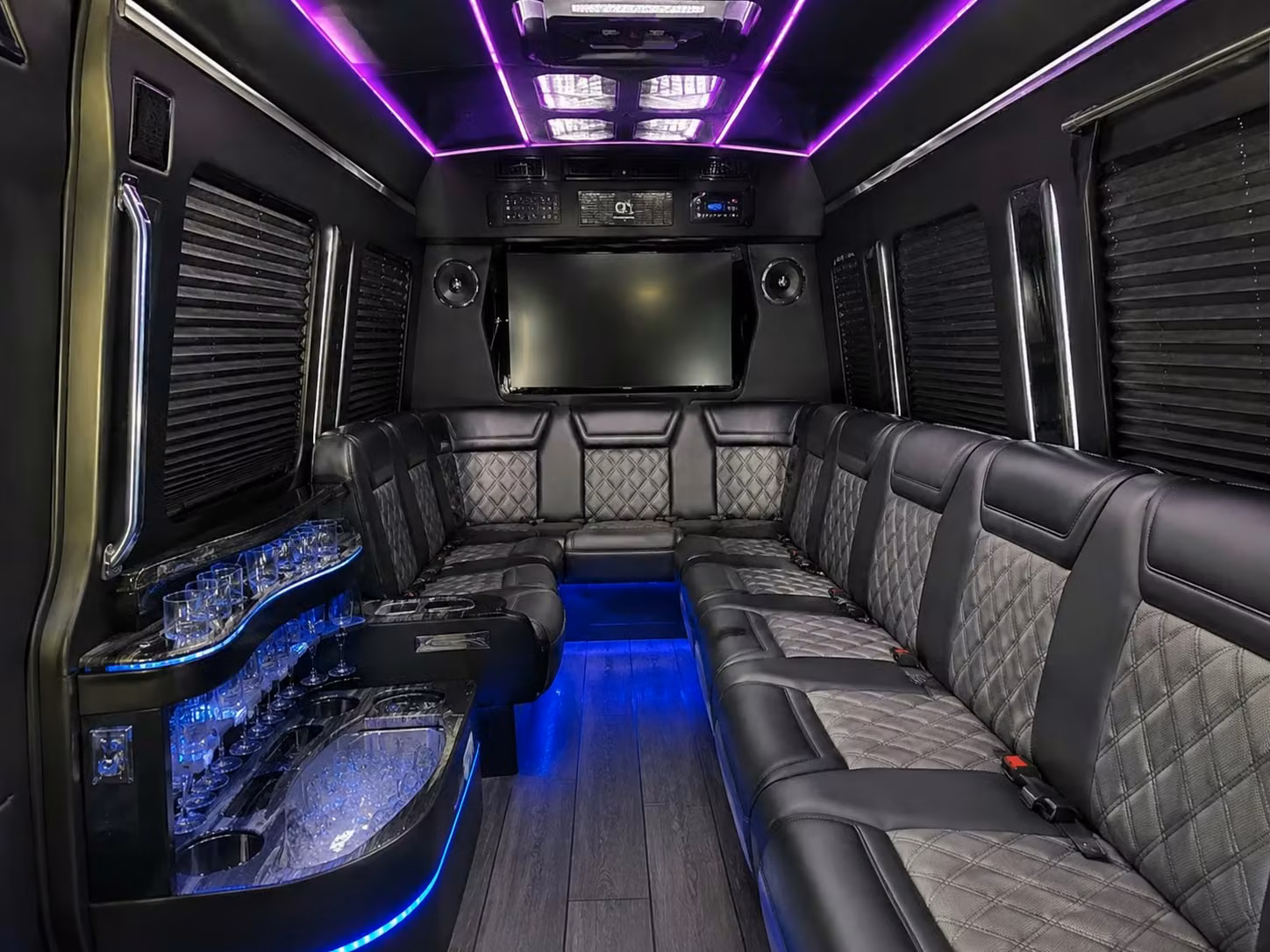 sprinter limousine inside