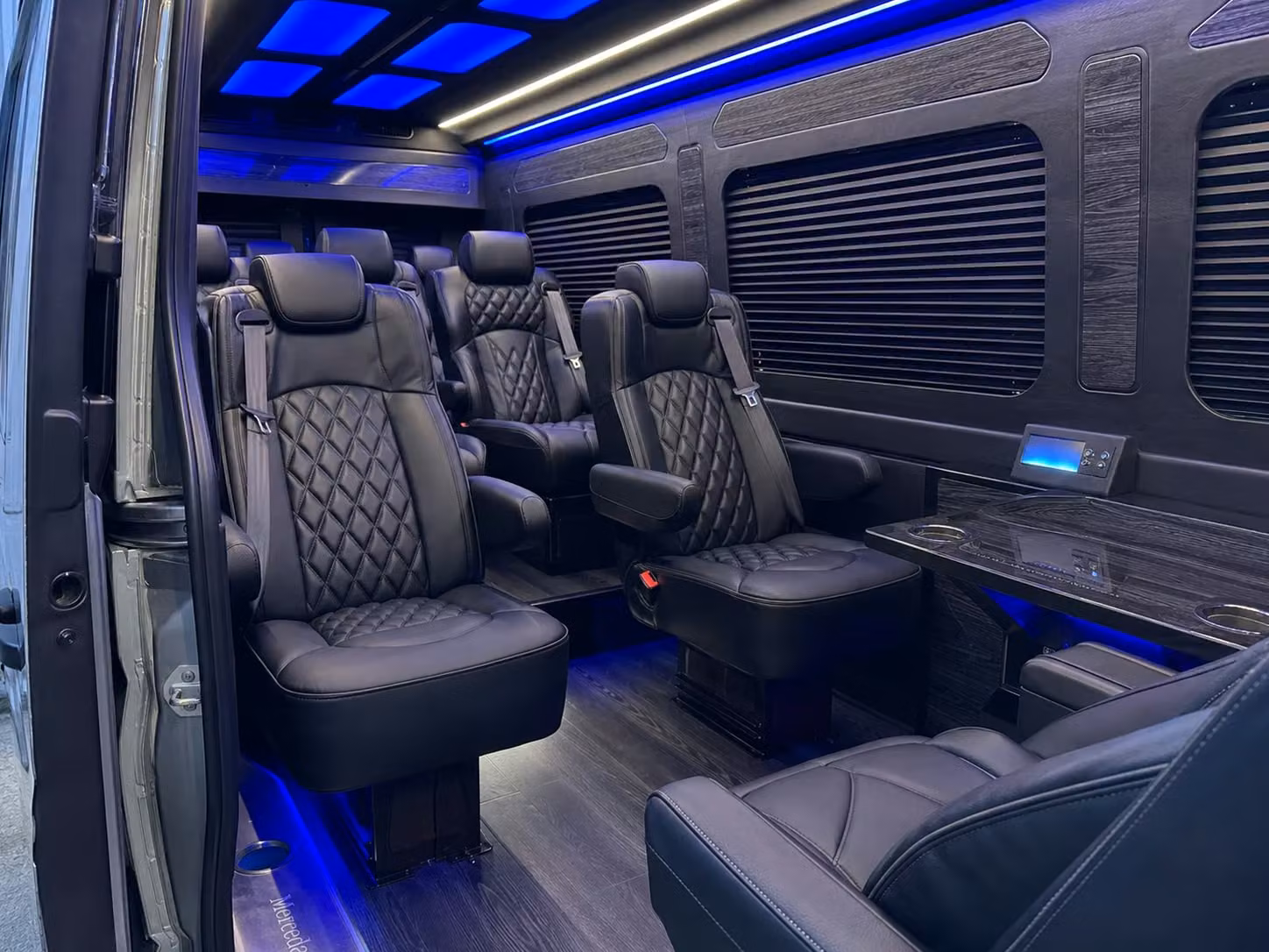sprinter van transportation for groups and events across roseville