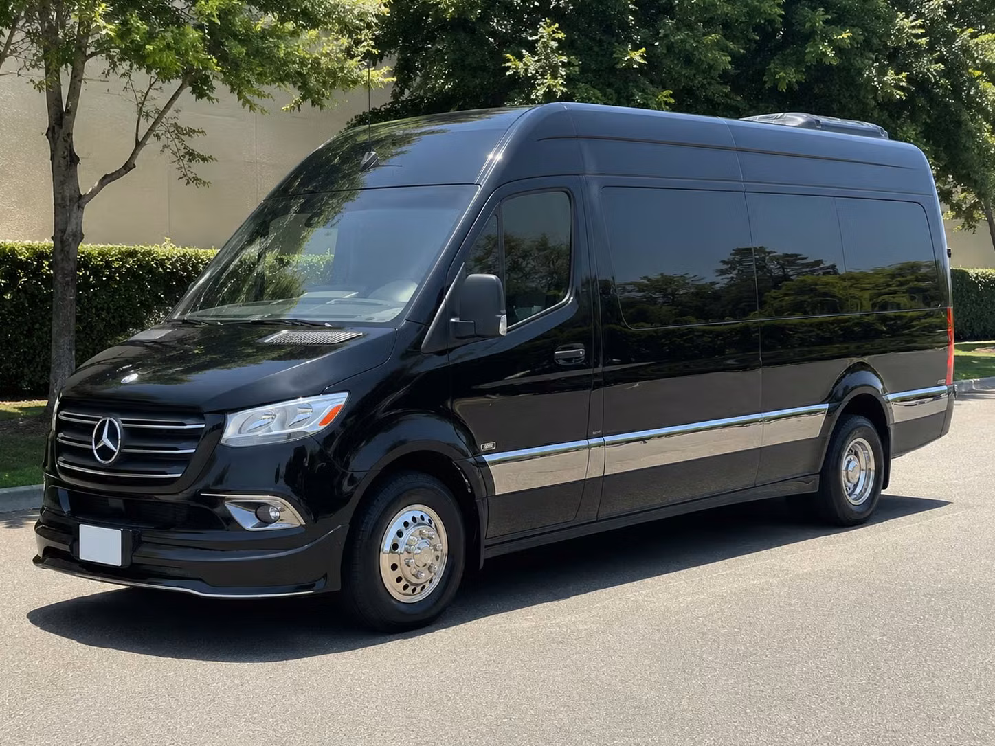 sprinter van with driver